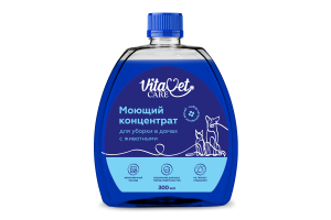 VitaVet CARE моющий концентрат для уборки в домах с животными, 300 мл