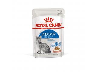Royal Canin Sterilised INDOOR, влажный корм для стерилизованных кошек, в соусе, 85 г
