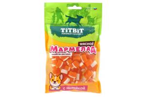 TiTBiT Лакомство для собак Мармелад мясной с индейкой, 120 г