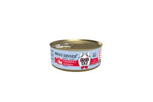 Best Dinner Gastro Intestinal Exclusive Vet Profi Консервированный корм для собак, говядина с сердцем, 100 г