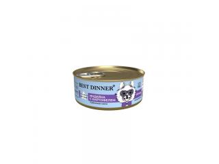 Best Dinner Exclusive Urinary Vet Profi Консервированный корм для собак, индейка с картофелем, 100 г