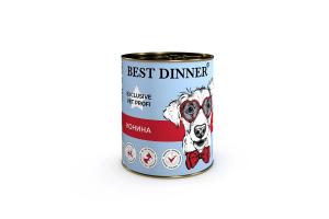 Best Dinner Gastro Intestinal Exclusive Vet Profi Консервированный корм для собак, конина, 340 г