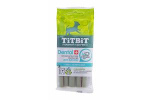 TiTBiT DENTAL+ Снек с телятиной для щенков, 30 г