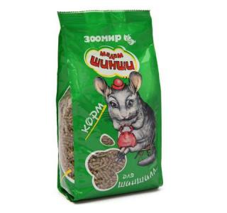 ЗООМИР Корм для шиншилл "Мадам Шинши", 800 г