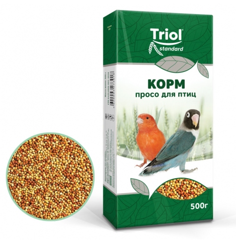 Тriol Standard Корм для птиц "Просо", 500г
