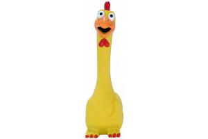 HOMEPET Игрушка для собак Петух с пищалкой, 45см
