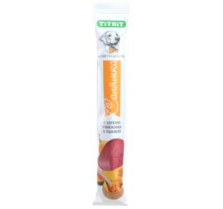 TiTBiT Салямка с легким говяжьим и тыквой Standart, 15 г
