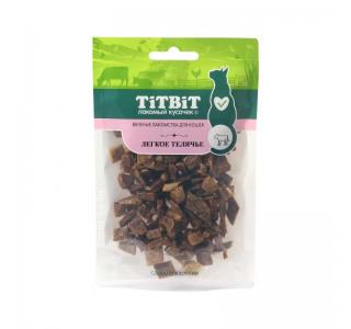 TiTBiT Вяленое лакомство для кошек Легкое телячье, 20 г