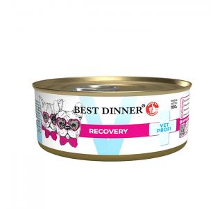 Best Dinner Vet Profi Recovery Влажный корм для кошек и собак, 100г