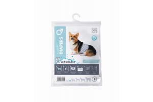 M-PETS Пояс многоразовый для кобелей, размер 2 S, объем талии 25,4-33,0 см