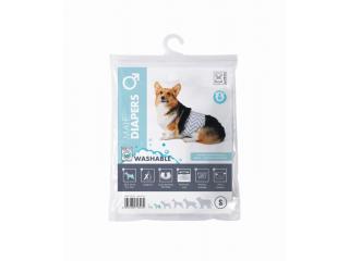 M-PETS Пояс многоразовый для кобелей, размер 2 S, объем талии 25,4-33,0 см