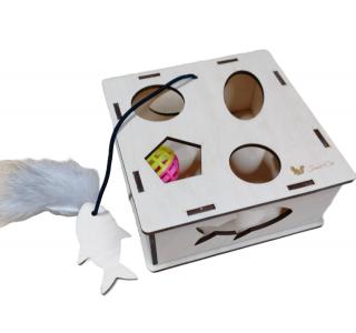 Ашера Игрушка для кошек "Smаrt Cat Мини" И-3 фанера, 15*15*6,6см
