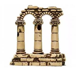 PRIME Грот для аквариума Колоннада 17x7x16 см