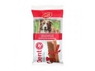 Biff Dent Жевательный снек для собак крупных пород, со вкусом баранины 7шт, 270 г