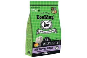 ZOORING Mini Adult Dog Сухой корм для щенков, ягненок и рис с тыквой, 2 кг