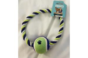 SMARTi JOY Игрушка для собак Верёвка с мячиком