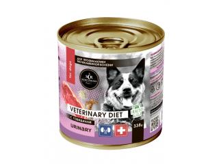 Secret Vet Diet Premium URINARY консервы лечебные для собак профилактика МКБ с говядиной, 338 г