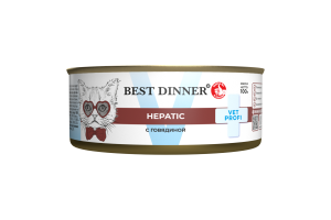 Best Dinner Vet Profi Hepatic с говядиной, 100г