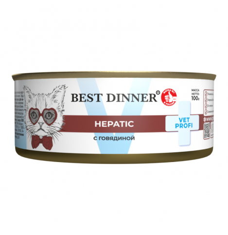 Best Dinner Vet Profi Hepatic с говядиной, 100г