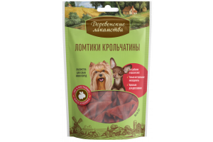 Деревенские лакомства Ломтики крольчатины, 55г