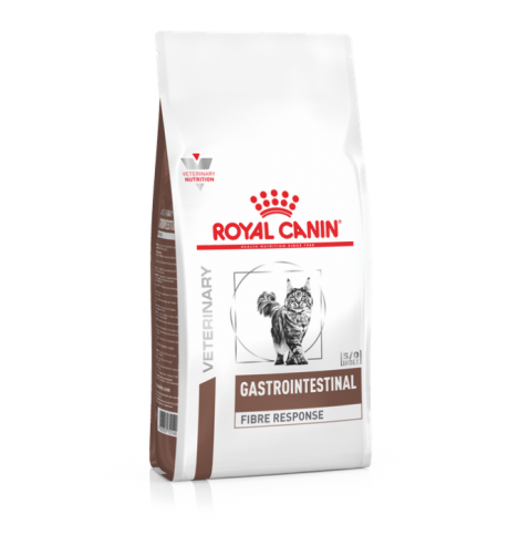 Royal Canin Gastrointestinal Fibre Response Сухой корм для кошек при запорах, 350г
