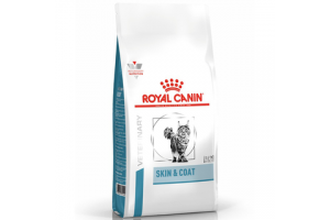 Royal Canin Skin & Coat Сухой корм для кошек для поддержания защитных функций кожи, 350г