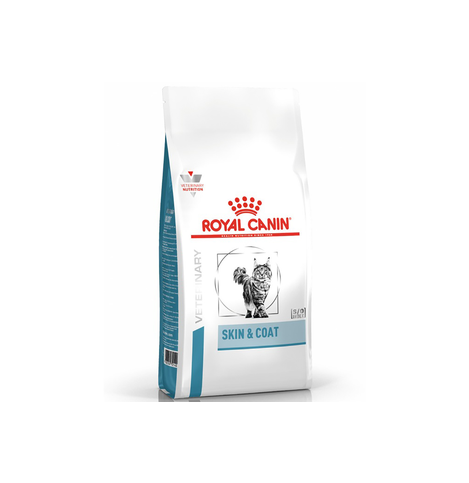 Royal Canin Skin & Coat Сухой корм для кошек для поддержания защитных функций кожи, 350г