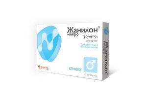 Жанилон Микро для котов, 10 табл.