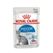 Royal Canin Indoor Sterilised Консервированный корм для взрослых кастрированных и стерилизованных кошек, живущих в помещении, кусочки в желе, 85гр