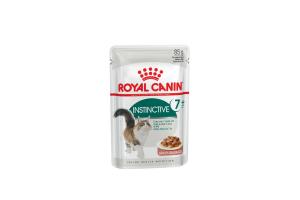 Royal Canin Instinctive 7+ Консервированный корм для кошек в возрасте старше 7 лет, мелкие кусочки в соусе, 85гр
