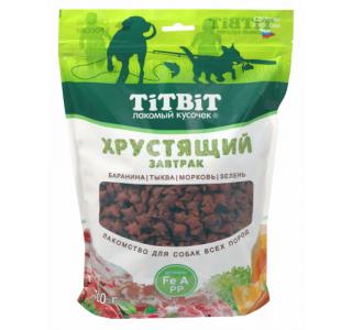 TiTBiT Лакомство для собак всех пород Хрустящий завтрак с бараниной, 700 г