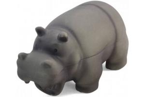 HOMEPET Игрушка для собак Бегемот со звуком латекс 15 см