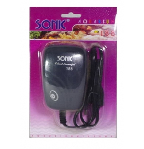 Sonic Компрессор двухканальный 188, до 220 л, 2,5 Вт, 2*1,5 л/мин