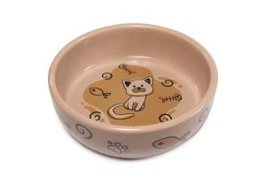 TRIOL Миска керамическая "Кошечка", 0,35л