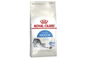 Royal Canin Indoor 27 Сухой корм сбалансированный для взрослых кошек (в возрасте от 1 года до 7 лет), живущих в помещении, 200гр