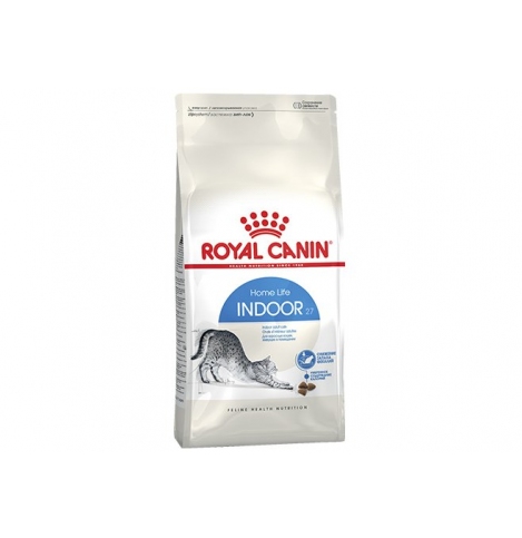 Royal Canin Indoor 27 Сухой корм сбалансированный для взрослых кошек (в возрасте от 1 года до 7 лет), живущих в помещении, 200гр