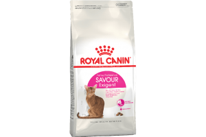 Royal Canin Savour Exigent Сухой корм сбалансированный для привередливых кошек в возрасте от 1 года, 200гр