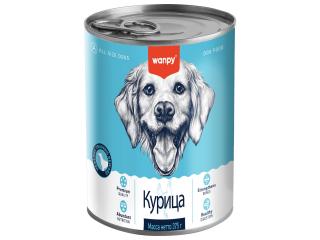 Wanpy Dog Консервы для собак из курицы, 375 г