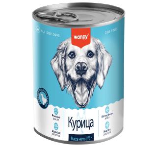 Wanpy Dog Консервы для собак из курицы, 375 г