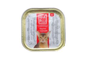 ФАRШ паштет для кошек с курицей, 100 г