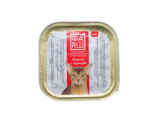 ФАRШ паштет для кошек с курицей, 100 г
