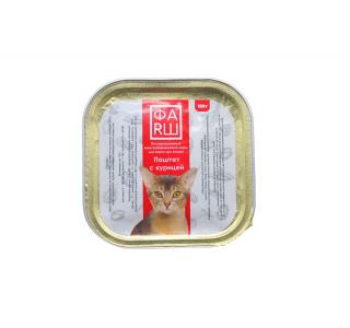 ФАRШ паштет для кошек с курицей, 100 г