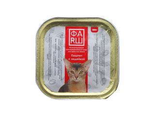 ФАRШ паштет для кошек с индейкой, 100 г