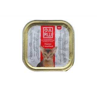 ФАRШ паштет для кошек с индейкой, 100 г