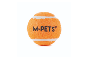 M-PETS Игрушка для собак теннисный мяч, диаметр 6,4 см 1 шт