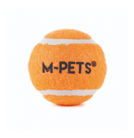 M-PETS Игрушка для собак теннисный мяч, диаметр 6,4 см 1 шт