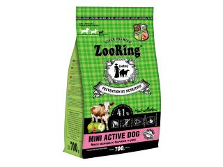 ZooRing MINI ACTIVE DOG мясо молодых бычков и рис - сухой корм для собак мини пород, 700 г