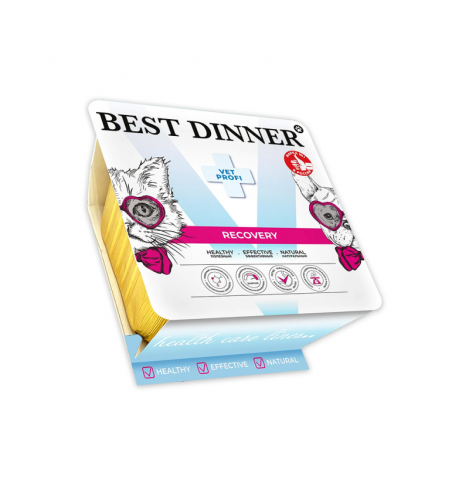 Best Dinner Vet Profi Recovery,  Консервированный корм для кошек и собак,100 г