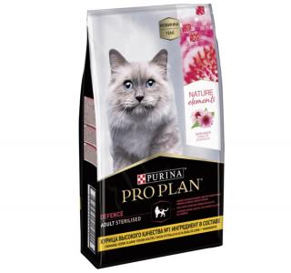 Pro Plan Nature Elements Sterilised сухой корм для взрослых стерилизованных кошек, с высоким содержанием курицы, 400 г