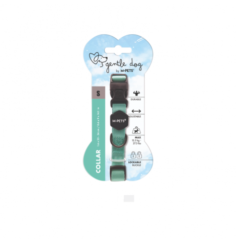 M-PETS Ошейник для собак GENTLE DOG S 23-36 см бирюзовый